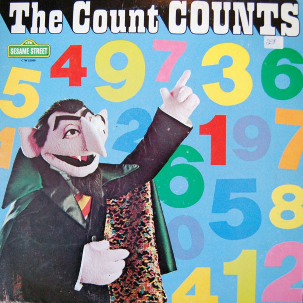Sesame Street - The Count Counts LP Set